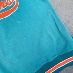 Miami Dolphins: 1990's Stitched Script Spellout Starter Sweat (XL)