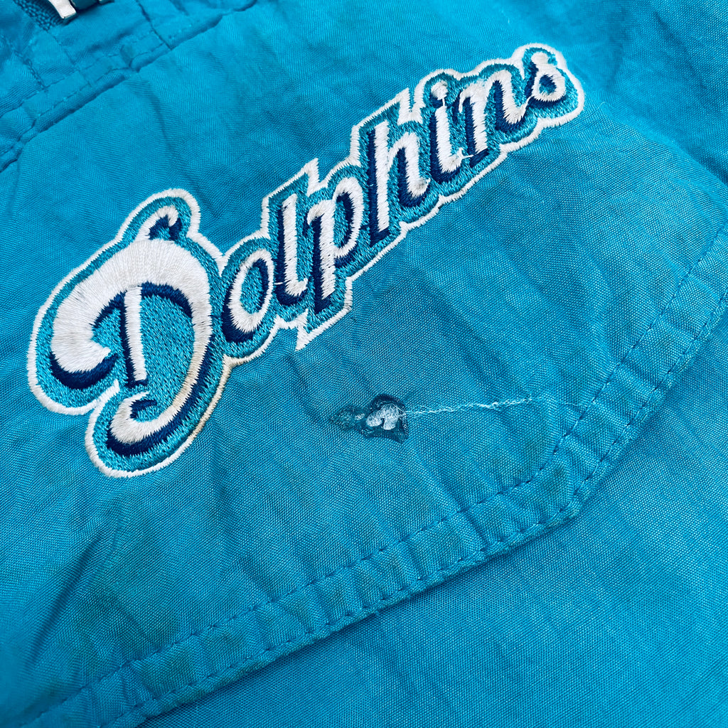 Miami Dolphins: 1990's 1/4 Zip Starter Breakaway Jacket (L) – National  Vintage League Ltd.