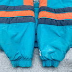 Miami Dolphins: 1990's 1/4 Zip Starter Breakaway Jacket (L)