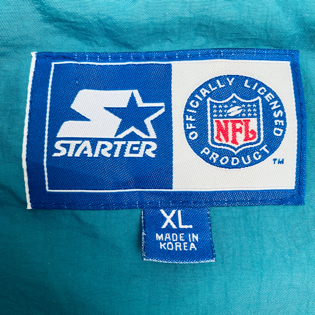 Vintage 1990s Miami Dolphins NFL Starter Pro Line Quarter Zip