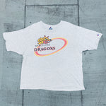 WLAF: Barcelona Dragons 1990's Champion Graphic Spellout Tee (XL/XXL)