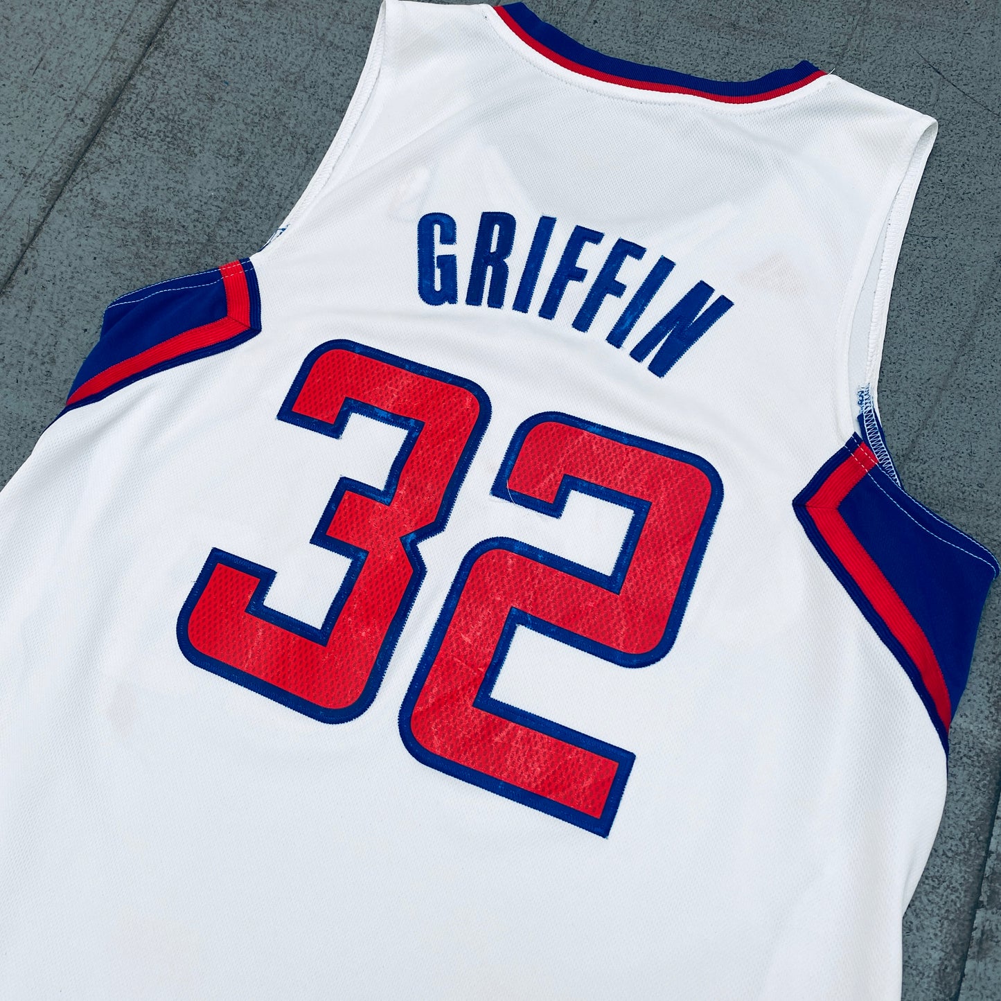 Los Angeles Clippers: Blake Griffin 2010/11 White Adidas Stitched Jersey (S/M)