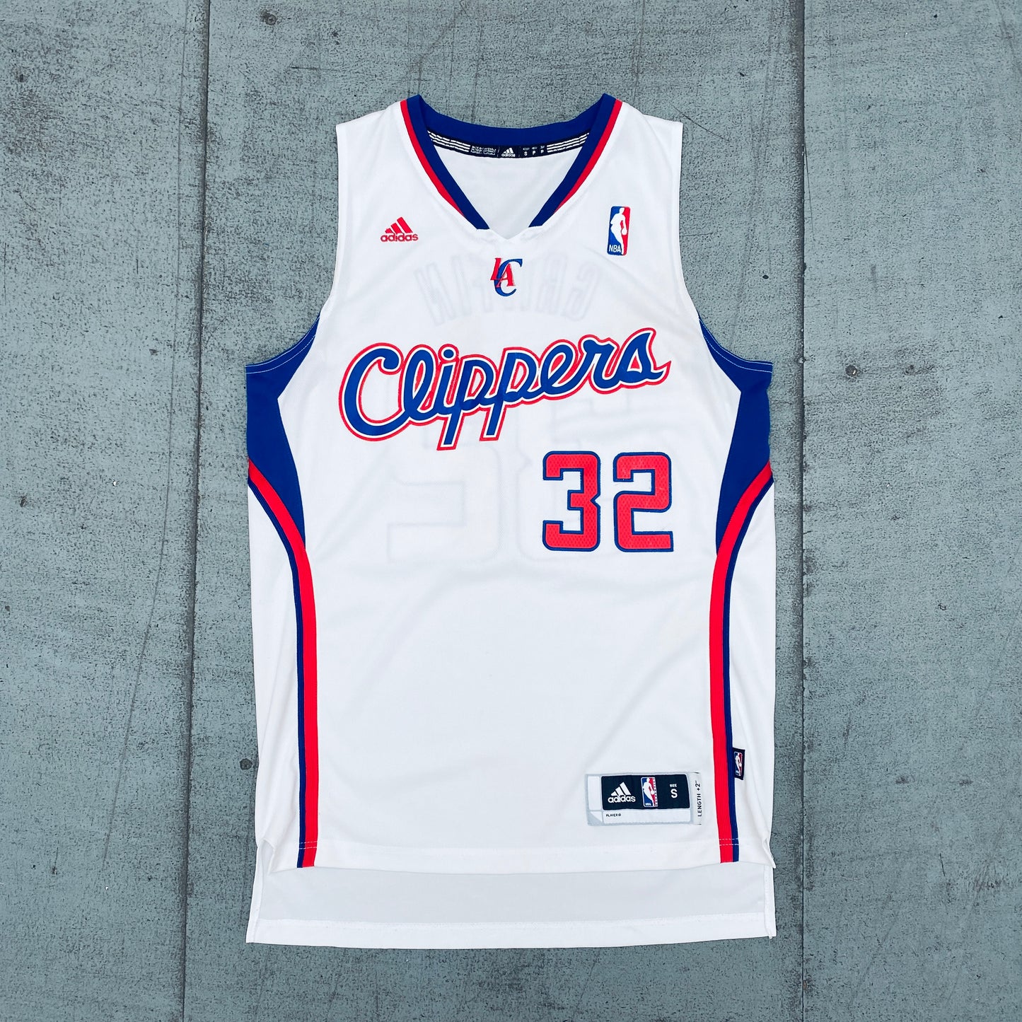 Los Angeles Clippers: Blake Griffin 2010/11 White Adidas Stitched Jersey (S/M)