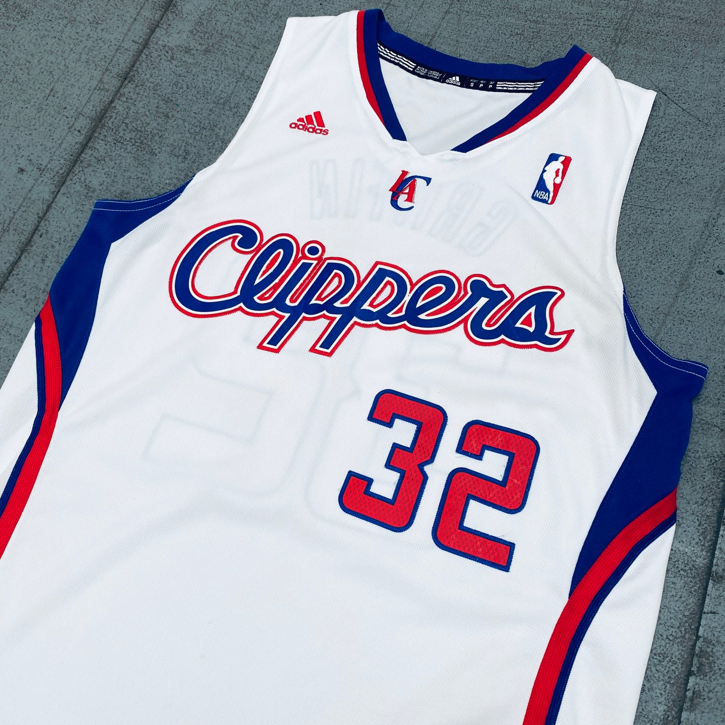 Los Angeles Clippers: Blake Griffin 2010/11 White Adidas Stitched Jersey (S/M)