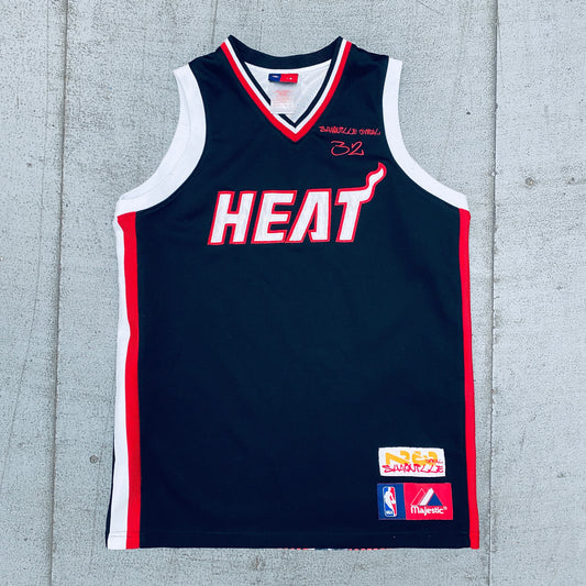 Miami Heat: Shaquille O'Neal 2000's Graphic Majestic Fan Jersey (S)