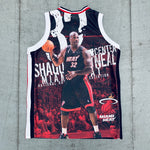 Miami Heat: Shaquille O'Neal 2000's Graphic Majestic Fan Jersey (S)