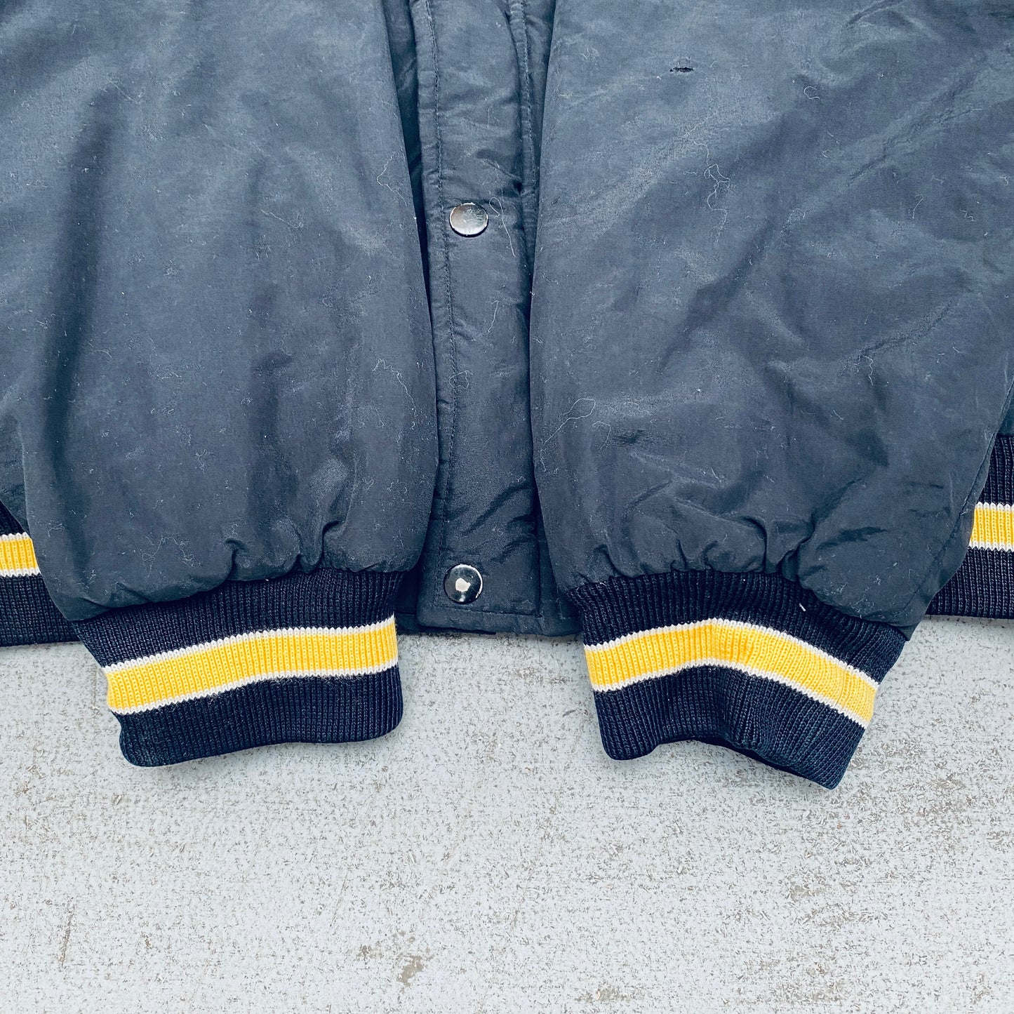 Los Angeles Lakers: 1990's Champion Blackout Fullzip Parka Jacket (S)