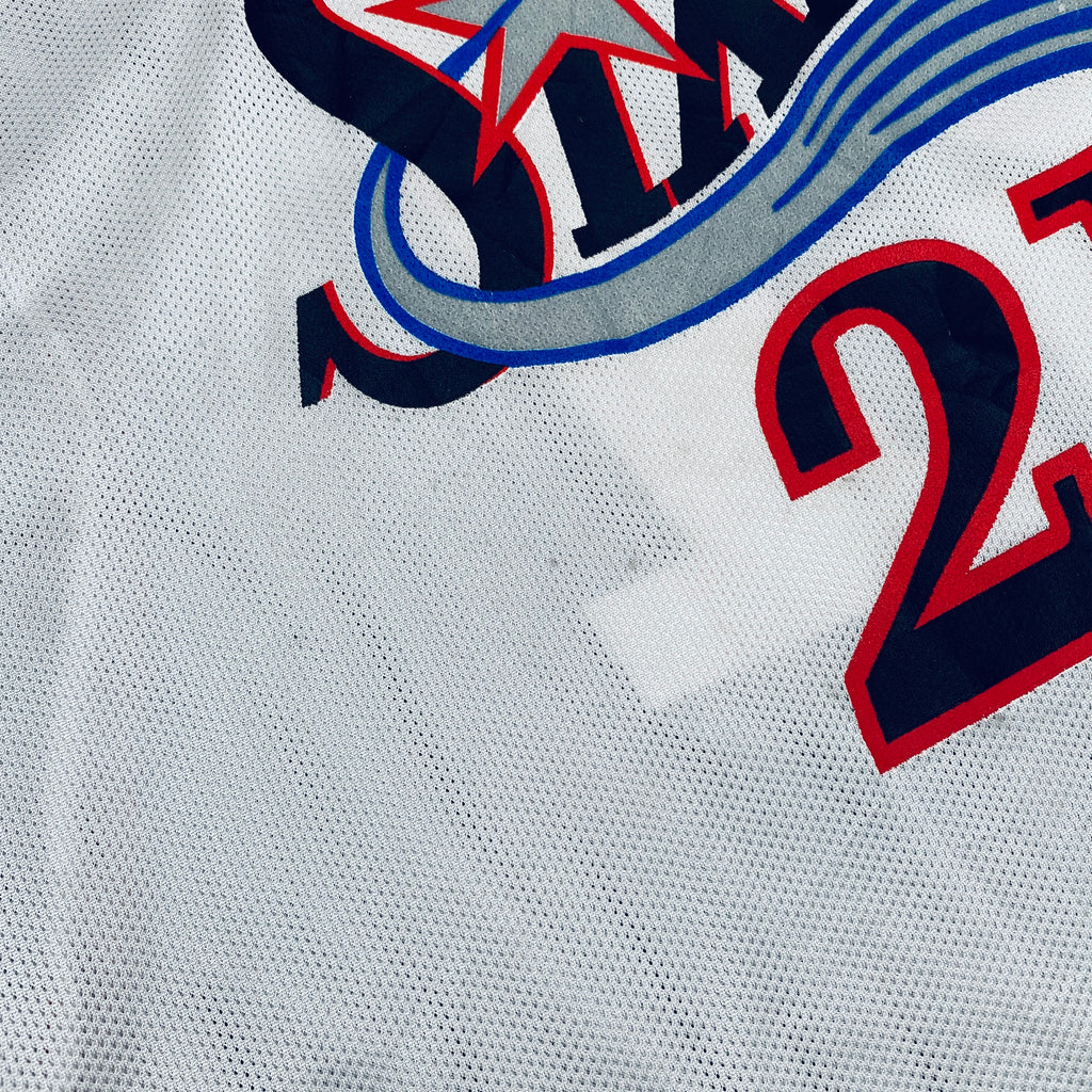 Philadelphia 76ers: Thaddeus Young 2007/08 Rookie White Adidas Jersey –  National Vintage League Ltd.