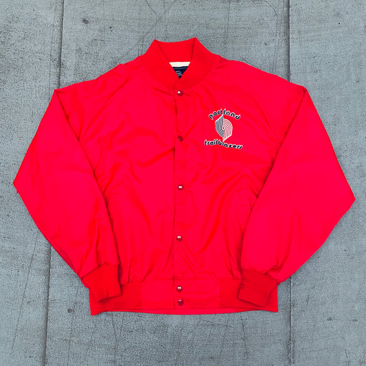 Portland Trail Blazers: 1980's Lightweight Bomber Jacket (L)