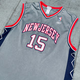 New Jersey Nets: Vince Carter 2004/05 Silver Reebok Jersey (L)