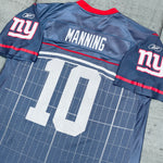 New York Giants: Eli Manning 2012 Super Bowl XLVI Stadium Jersey (L)