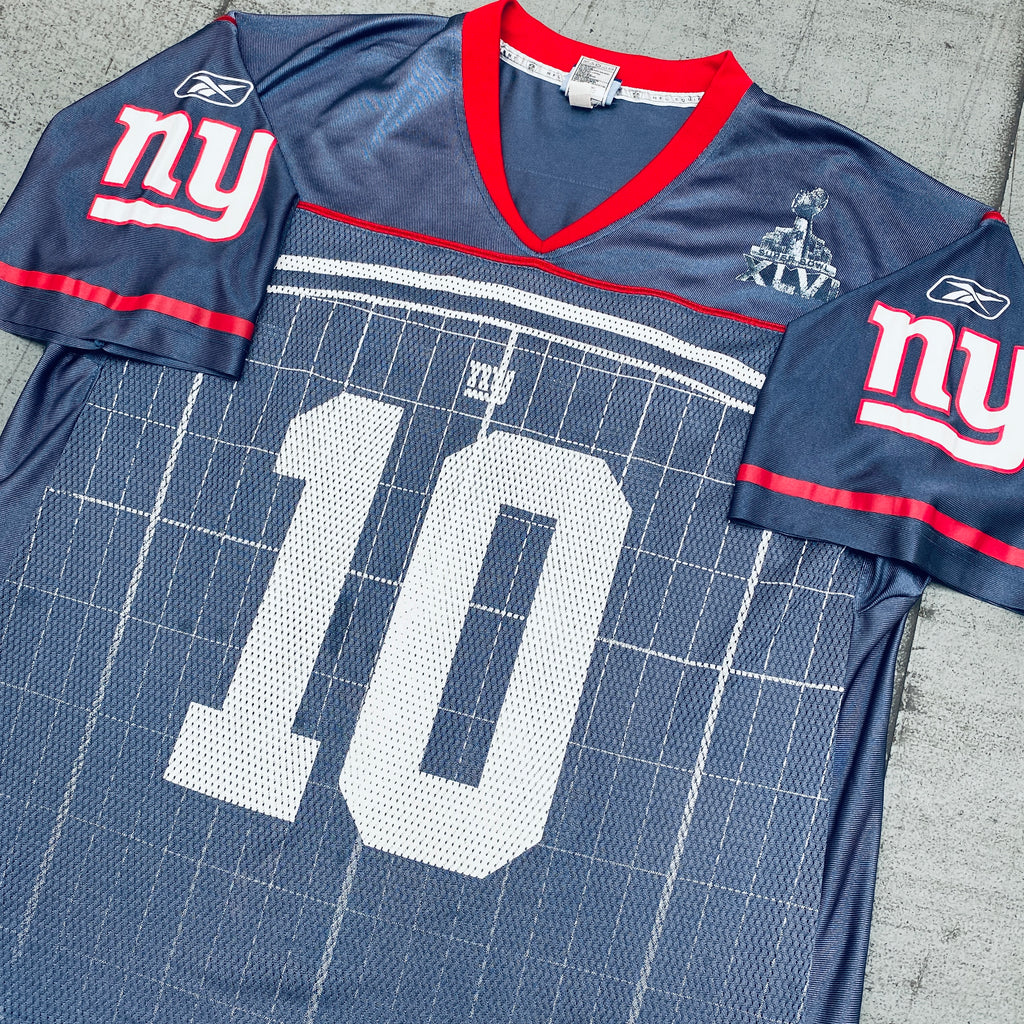 New York Giants Eli Manning Super Bowl XLII Jersey