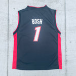Miami Heat: Chris Bosh 2011/12 Black Adidas Jersey (XS)