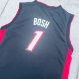 Miami Heat: Chris Bosh 2011/12 Black Adidas Jersey (XS)