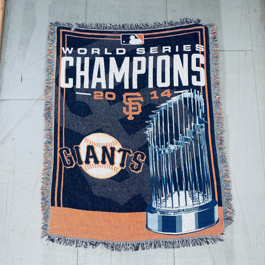 San Francisco Giants: Triple Woven Rug