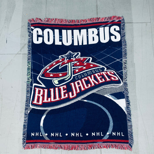 Columbus Blue Jackets: Triple Woven Rug