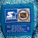 San Jose Sharks: 1990's Fullzip Starter Jacket (S)