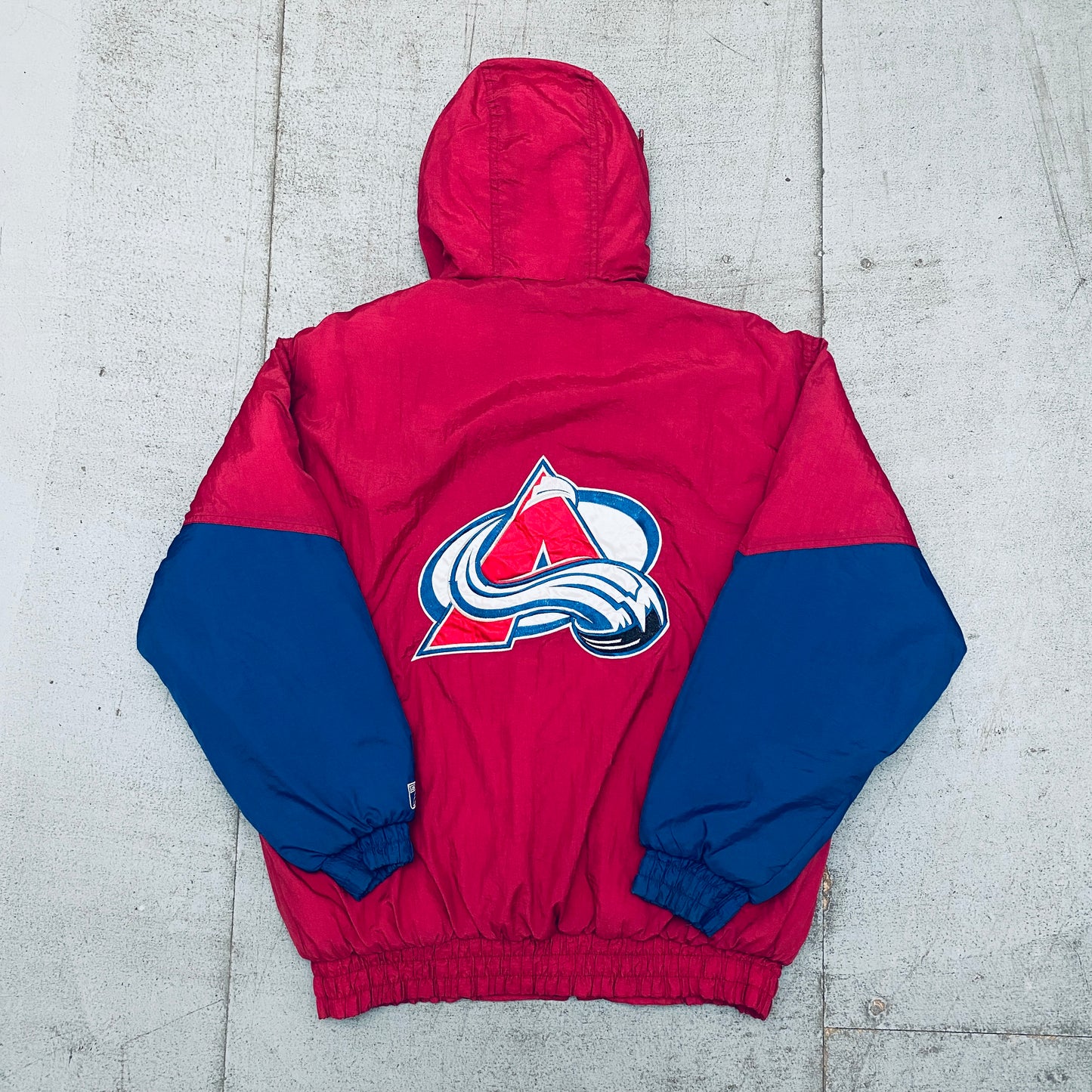 Colorado Avalanche: 1990's Logo 7 Fullzip Jacket (L)