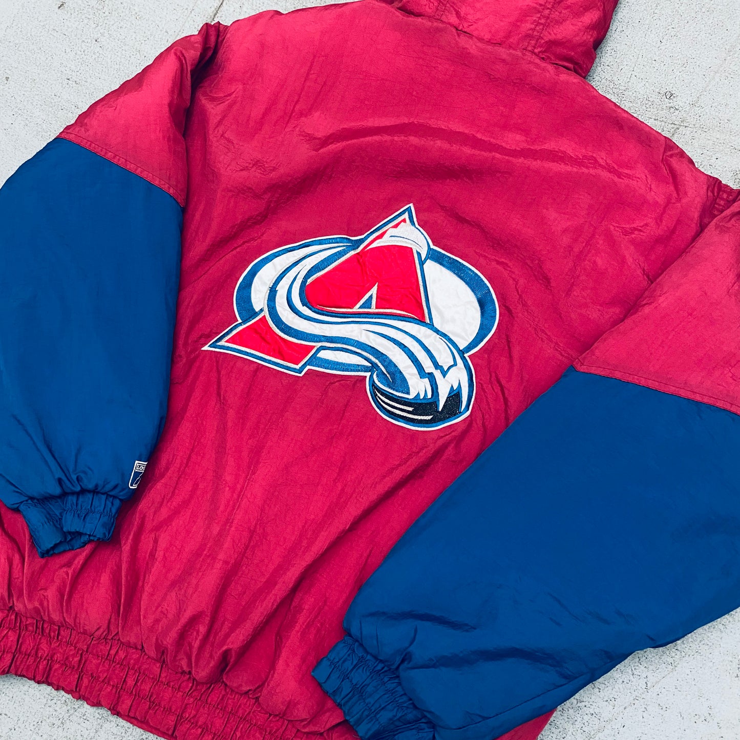 Colorado Avalanche: 1990's Logo 7 Fullzip Jacket (L)