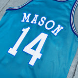 Charlotte Hornets: Anthony Mason 1997/98 Teal Champion Jersey (M)