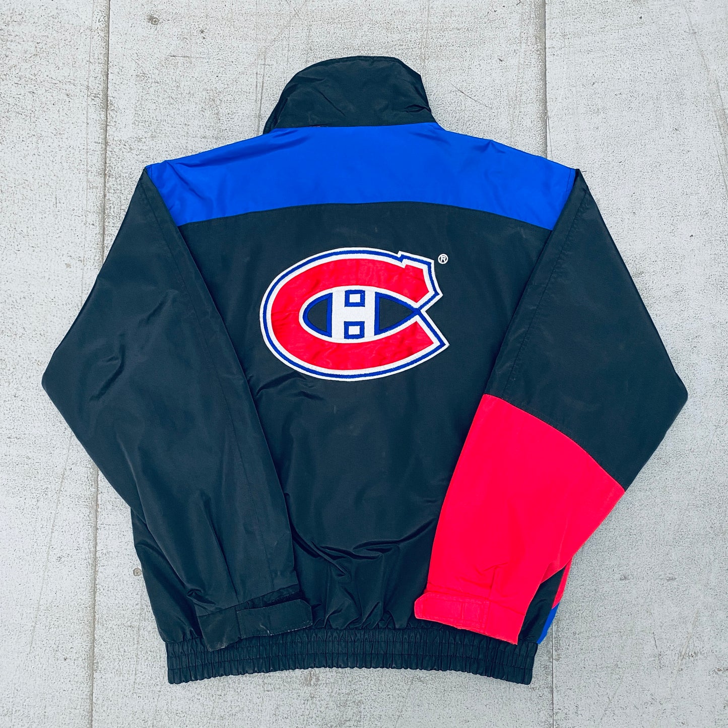 Montreal Canadiens: 1990's Chalk Line Fullzip Windbreaker (M)