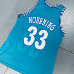 Charlotte Hornets: Alonzo Mourning 1994/95 Teal Champion Jersey (M)