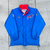 Buffalo Bills: 1990's Apex One Fullzip Proline Trench Coat (M)