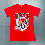 Chicago Bulls: 1990's Graphic Spellout Tee (S)