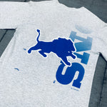 Detroit Lions: 1994 Nutmeg Mills Front And Back Graphic Tee (M/L)