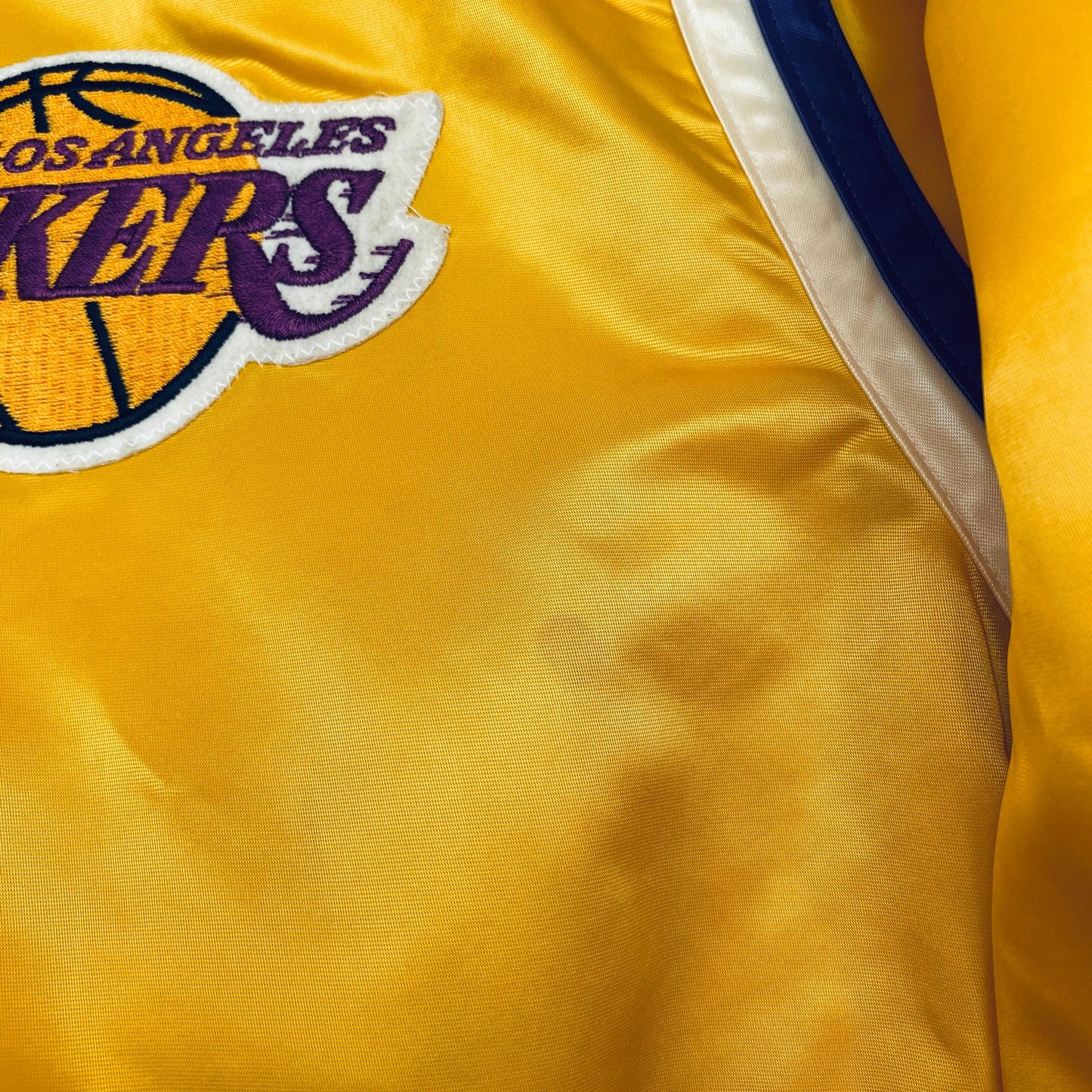 Los Angeles Lakers: 1990's Satin Starter Bomber (L/XL)