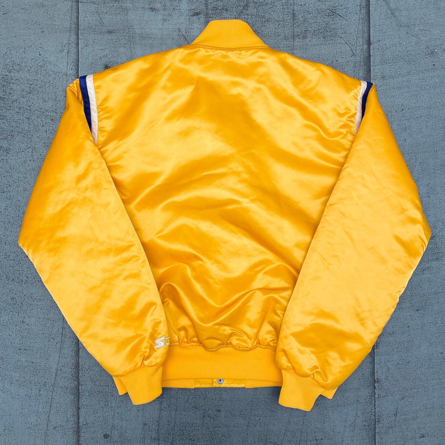 Los Angeles Lakers: 1990's Satin Starter Bomber (L/XL)