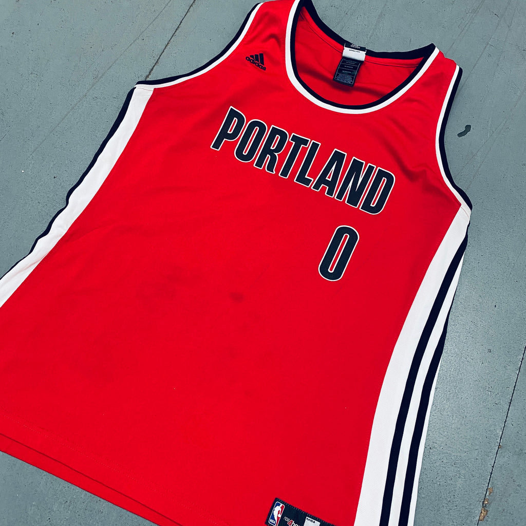Portland Trail Blazers: Damian Lillard 2012/13 Rookie Red Adidas