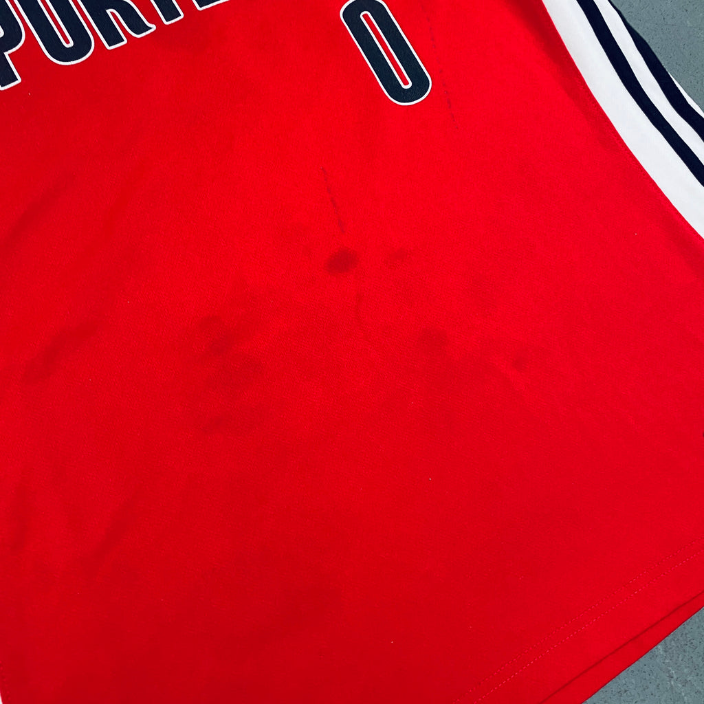 Portland Trail Blazers: Damian Lillard 2012/13 Rookie Red Adidas