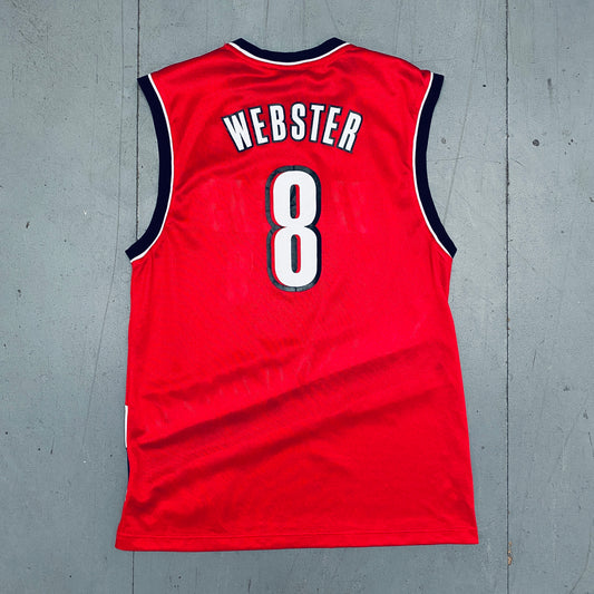 Portland Trail Blazers: Martell Webster 2006/07 Red Adidas Jersey (M)