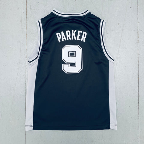 San Antonio Spurs: Tony Parker 2006/07 Black Adidas Jersey (S)