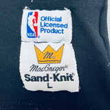 San Antonio Spurs: David Robinson (No Name) Rookie 1989/90 Black Sand-Knit Jersey (S/M)