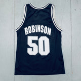 San Antonio Spurs: David Robinson 1998/99 Black Champion Jersey (S/M)