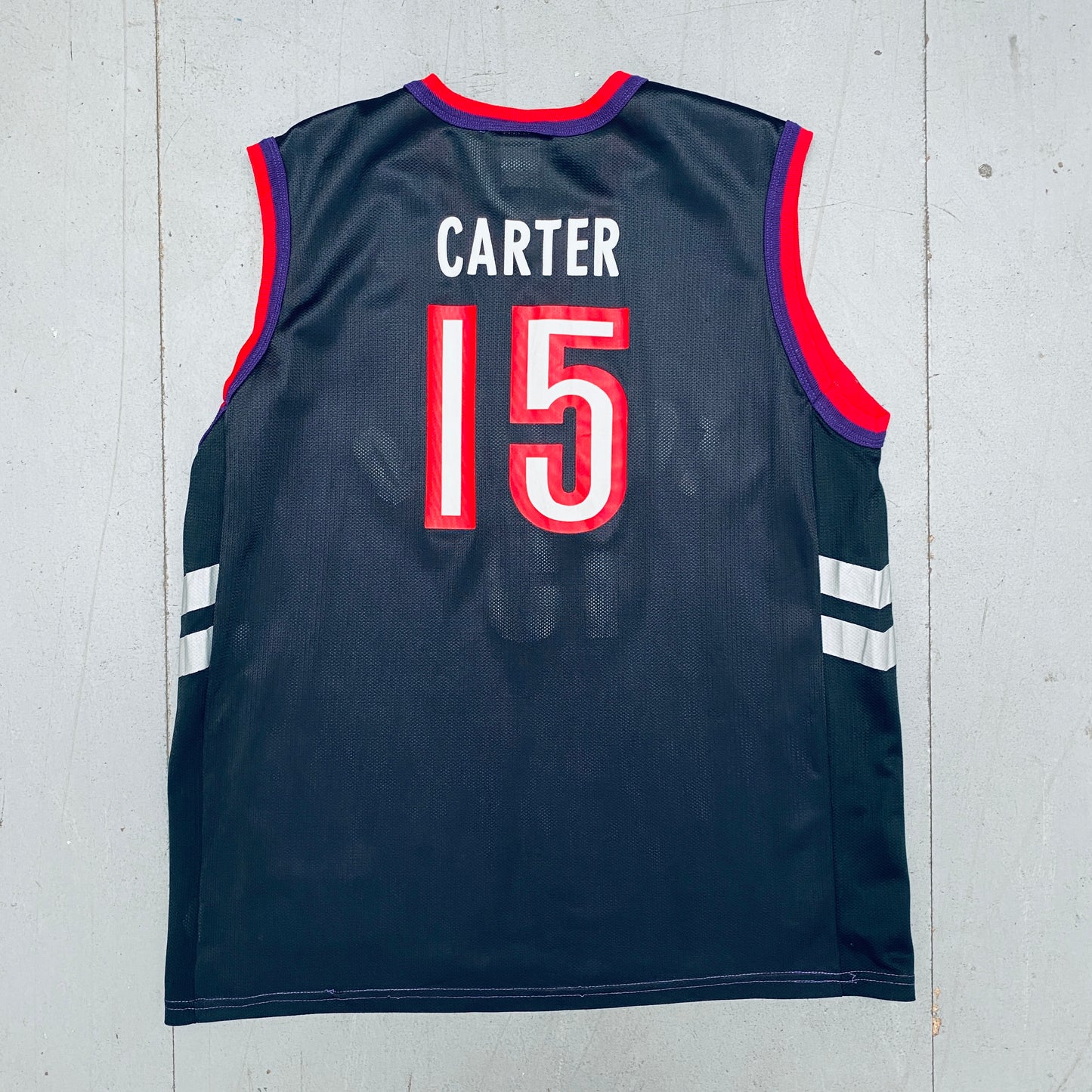 Toronto Raptors: Vince Carter "The Slam Dunk Contest" 1999/00 Purple Champion Jersey (M)