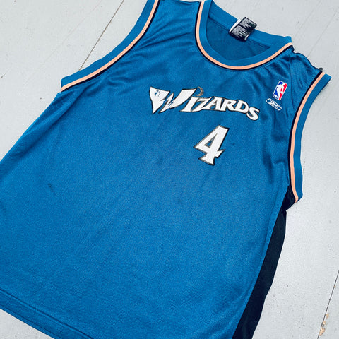 Washington Wizards: Antawn Jamison 2004/05 Blue Reebok Jersey (S) –  National Vintage League Ltd.