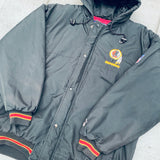 Washington Redskins: 1990's Blackout Fullzip Starter Parka Jacket (XL)