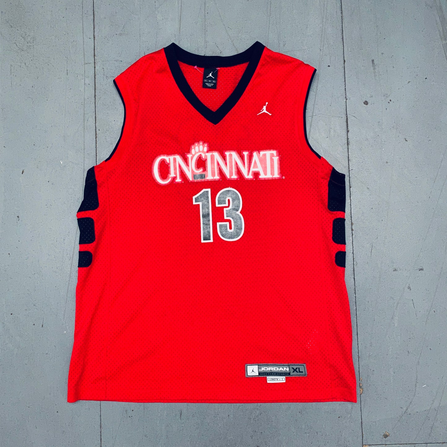 Cincinnati Bearcats: No. 13 Air Jordan Jersey (XL)