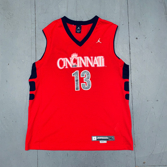 Cincinnati Bearcats: No. 13 Air Jordan Jersey (XL)