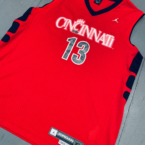 Cincinnati Bearcats: No. 13 Air Jordan Jersey (XL) – National