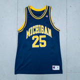 Michigan Wolverines: 1990's No. 25 Champion Jersey (L)