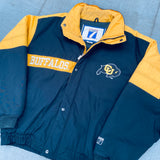 Colorado Buffaloes: 1990's Logo 7 Reverse Spellout Fullzip Jacket (XL)