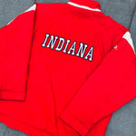 Indiana Hoosiers: 1990's Apex One Reverse Spellout Fullzip Coach Jacket