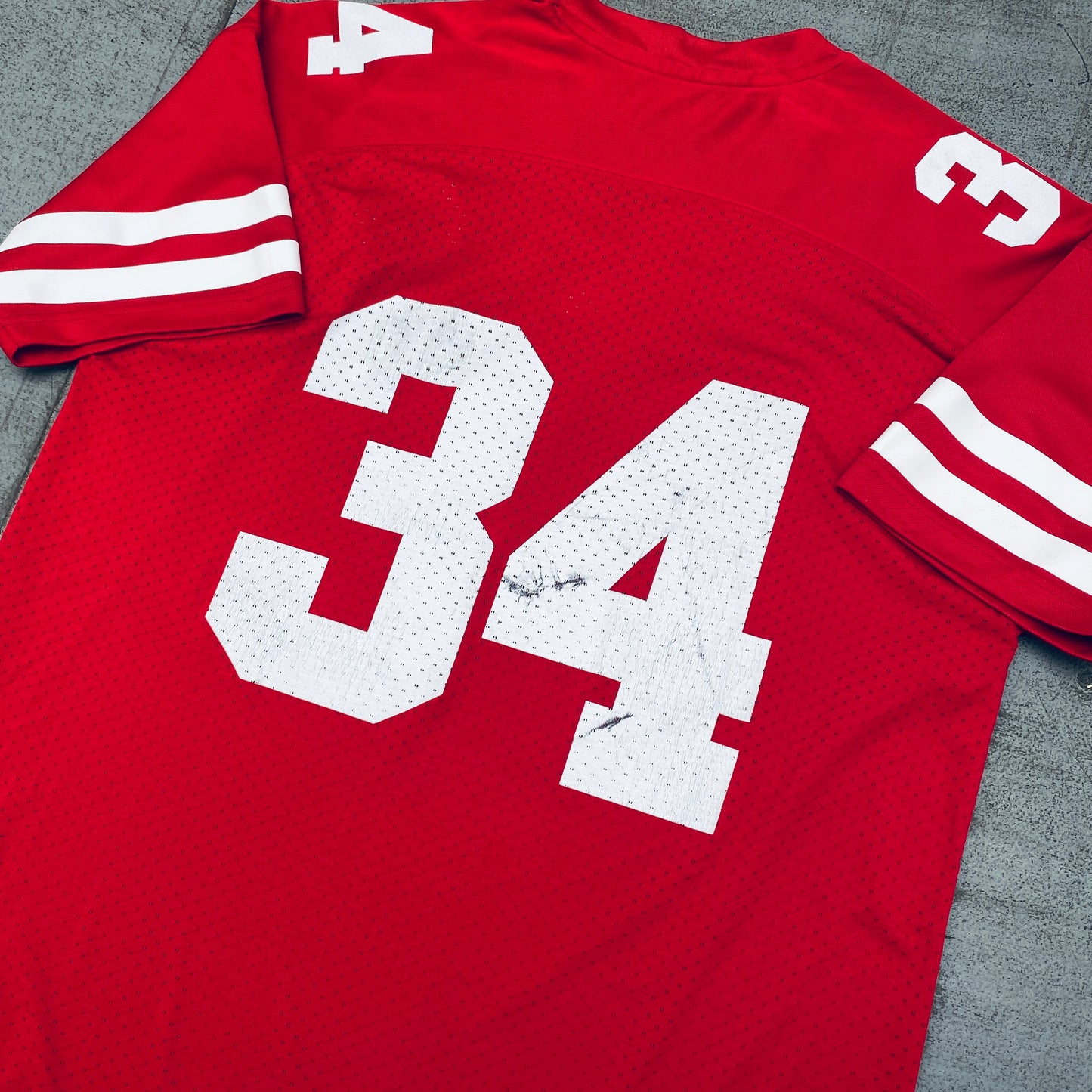 Nebraska Cornhuskers: No. 34 "Trev Alberts" Adidas Jersey (XL)