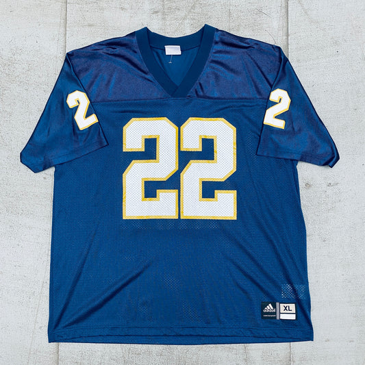 Notre Dame Fighting Irish: No. 22 Adidas Jersey (XL)