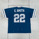 Dallas Cowboys: Emmitt Smith 1993/94 w/ Super Bowl XXVIII Patch (L)