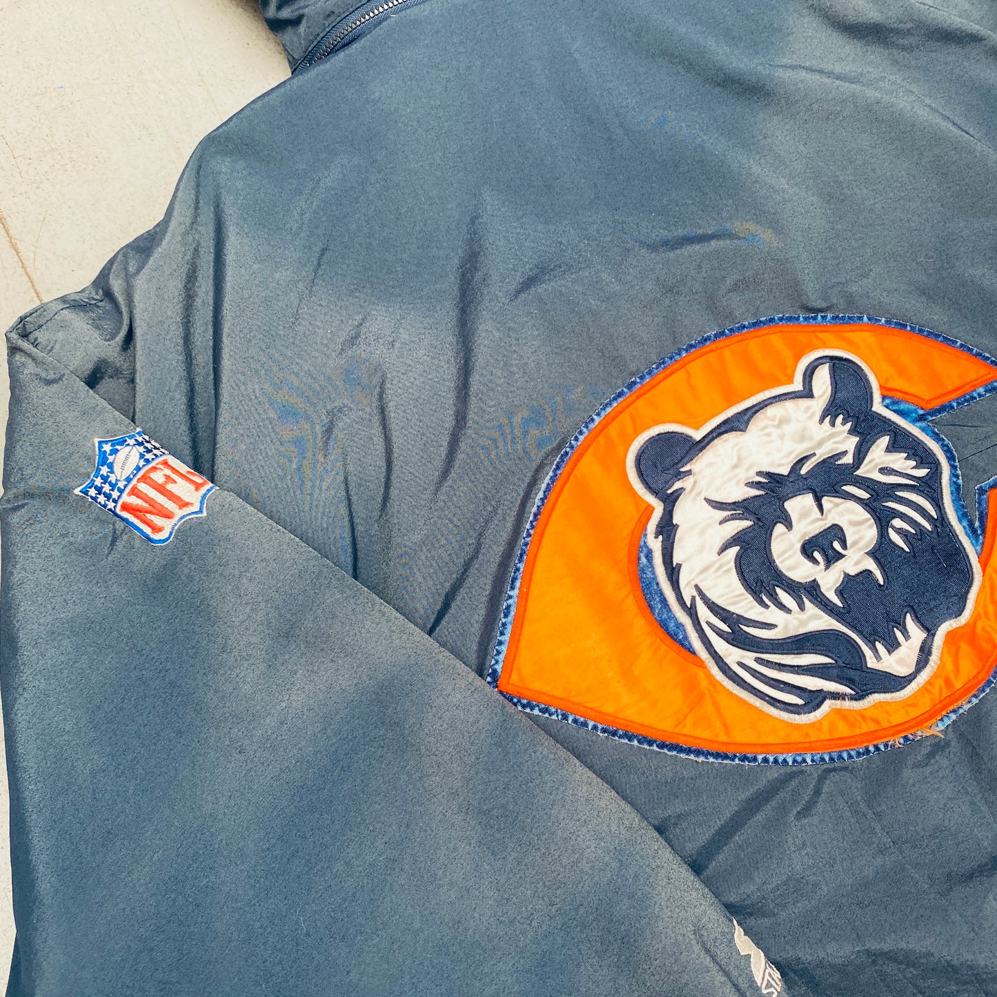 Chicago Bears: 1990's Fullzip Starter Parka Jacket (XL)